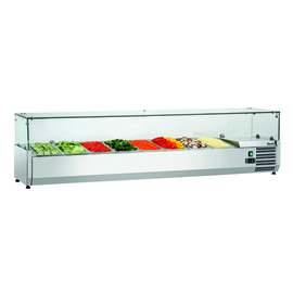 refrigerated countertop unit GL3-1801 suitable for 8 x GN 1/3 - 150 mm product photo