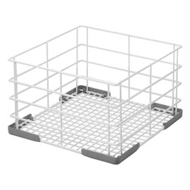 standard glass basket grey 350 x 350 mm  H 110 mm  H 110 mm product photo