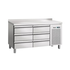 table with convection cooling 350 watts  | upstand  | 6 drawers product photo