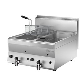 gas fryer | 2 basins 2 baskets 16 ltr 14 kW (gas) product photo