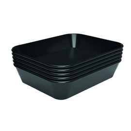 display bowl 40S-150x190 melamine black product photo