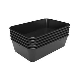 display bowl 80S-190x300 melamine black product photo