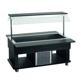Children's cold buffet trolley Kids K4110-150A anthracite | suitable for 4 x GN 1/1 - 150 mm product photo