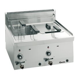 gas fryer | 2 basins 2 baskets 16 ltr 13.4 kW (gas) product photo