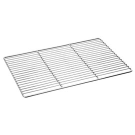 133264 Rost, Edelstahl, Maße:  600 x 400 x H 8  mm, Gewicht: 1,4 kg product photo