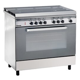 5-burner Gasherd GHB5-K Eco Line, with multi-function oven product photo