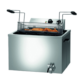 doughnut fryer | 1 basin 2 baskets 50 ltr | 400 volts 15 kW product photo