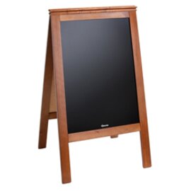 menu board bistro • wood rectangular 530 x 795 mm L 660 mm x 565 mm H 1210 mm product photo