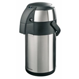 CLEARANCE | vacuum jug 2.5 ltr stainless steel stainless steel insert pressure cap  H 330 mm product photo