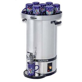 mulled wine pot MultiTherm | 20 ltr | 230 volts 2000 watts | with warming cup lid product photo