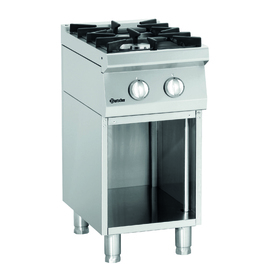 gas stove 70020 | 2 cooking zones | open base unit product photo