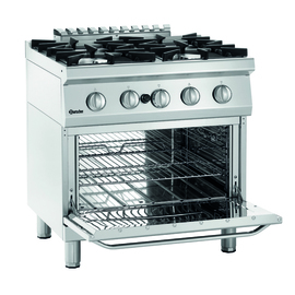 gas stove 70040 GB21 with Baking oven gas | 4 hotplates gas product photo