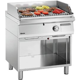 lava stone grill 700VR G180 floor model open base unit 18 kW  H 850 mm product photo
