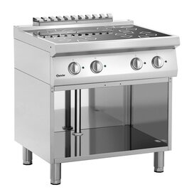 induction stove 700 4 FLOU-1 400 volts 20 kW | open base unit product photo