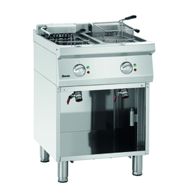 floor standing electric fryer 700-E2110 | 2 basins 2 baskets product photo