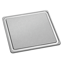 Frying plate 900-G, cast iron, smooth, 390 x 390 x H 19 mm, with juice groove product photo