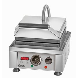 waffle iron 1BW16080  | wafer size 160 x 80 x H 26 mm  | 2200 watts 230 volts product photo