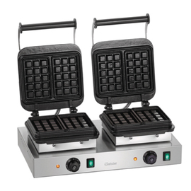 waffle iron | waffle size 160 x 100 x H 32 mm | 4400 watts 230 volts product photo