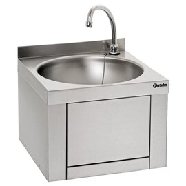 hand wash sink wall mounting cladded  • knee operated  | 400 mm  x 400 mm  H 510 mm product photo