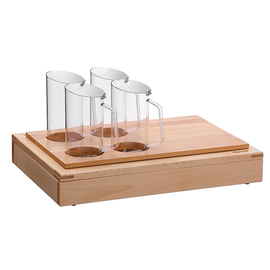 buffet system kit KC4 wood | 4 carafes product photo