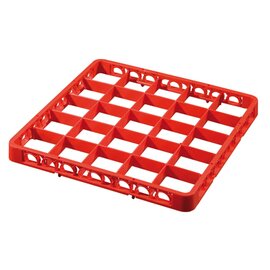 dish basket divider red 500 x 500 mm | 25 compartments 89 x 89 mm  H 45 mm product photo