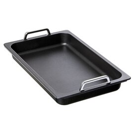 GN pan  • cast aluminium 7.5 ltr | 530 mm  x 325 mm  H 100 mm | 2 stainless steel handles product photo