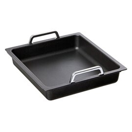 GN pan  • cast aluminium  • non-stick coated 5 ltr | 355 mm  x 325 mm  H 100 mm | 2 stainless steel handles product photo