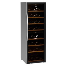 wine refrigerator 2Z 180 FL black  | glass door product photo