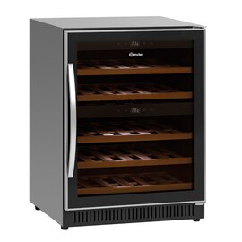 wine refrigerator 2Z 40 FL black  | glass door product photo