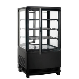 refrigerated mini vitrine 58L-SW black product photo