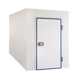 Cooling cell, galvanized sheet steel panels sealed with hygienically food-safe plastic, B 1740 x T 2340 x H 2140 mm product photo