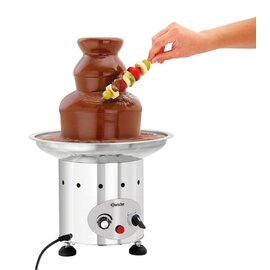 chocolate fountain SB 325 stainless steel 230 volts 340 watts 2.5 kg  Ø 330 mm  H 480 mm product photo