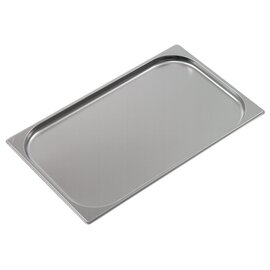 baking sheet GN 2/3 gastronorm stainless steel reinforced rim  L 354 mm  B 325 mm  H 65 mm product photo