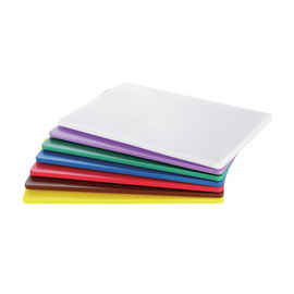 cutting board 60x40 W PE white HACCP-compliant | non-slip product photo