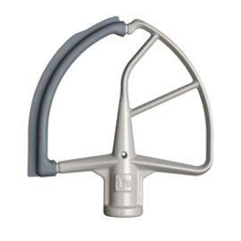 A1500471 Flexi-Flachrührer, Aluminium mit Silikonkante, zu Kitchen Aid Professionell 1,3 HP5KSM7990XEWH product photo