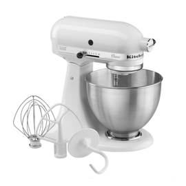 kitchen machine KitchenAid 5K45SSEWH 230 volts 275 watts 4.28 ltr product photo