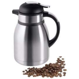 vacuum jug 1.2 ltr stainless steel black matt  H 210 mm product photo