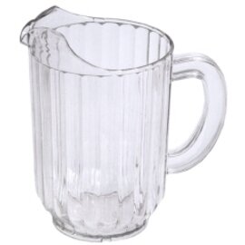 carafe plastic polycarbonate transparent 900 ml H 175 mm product photo