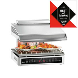 hi-light lift salamander Premium | 400 volts lift 3 heating zones warming function hi-touch control panel product photo