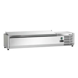 refrigerated countertop unit ED4-1201 suitable for 5 x GN 1/4 - 150 mm product photo