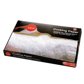 cooking parchment paper 12 x 100 sheets  L 330 mm  B 270 mm product photo