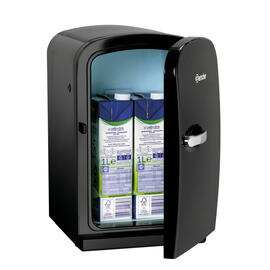 milk fridge KV6LTE black 6 ltr | suitable for 2 tetrapaks à 1 ltr | thermoelectric product photo