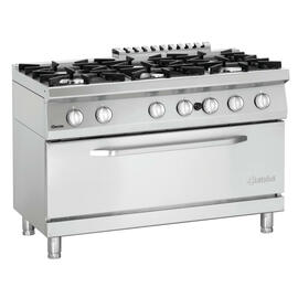 gas stove 70060 GB1050 with Baking oven gas | 6 cooking zones gas product photo