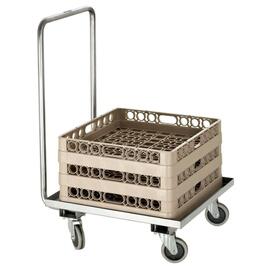 dish rack trolley 4 swivel castors 515 mm  x 640 mm  H 925 mm product photo