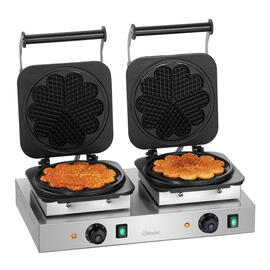 waffle iron 2HW211 | waffle size Ø 210 x H 16 mm | 4400 watts 230 volts product photo