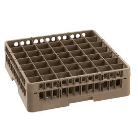 dish basket brown 500 x 500 mm  H 142 mm | 49 compartments 62 x 62 mm  H 123 mm product photo