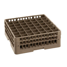 dish basket brown 500 x 500 mm  H 183 mm | 49 compartments 62 x 62 mm  H 166 mm product photo