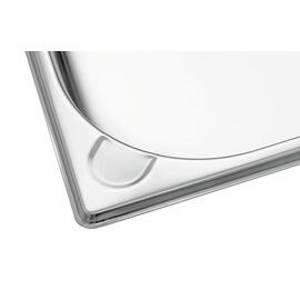 GN container GN 1/2  x 40 mm BASIC LINE stainless steel product photo  S