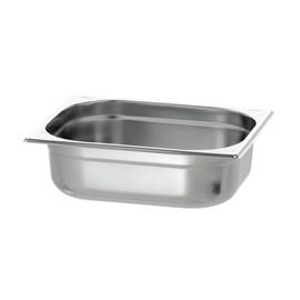 GN container GN 1/2  x 100 mm BASIC LINE stainless steel product photo  S