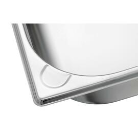 GN container GN 1/2  x 100 mm BASIC LINE stainless steel product photo  S